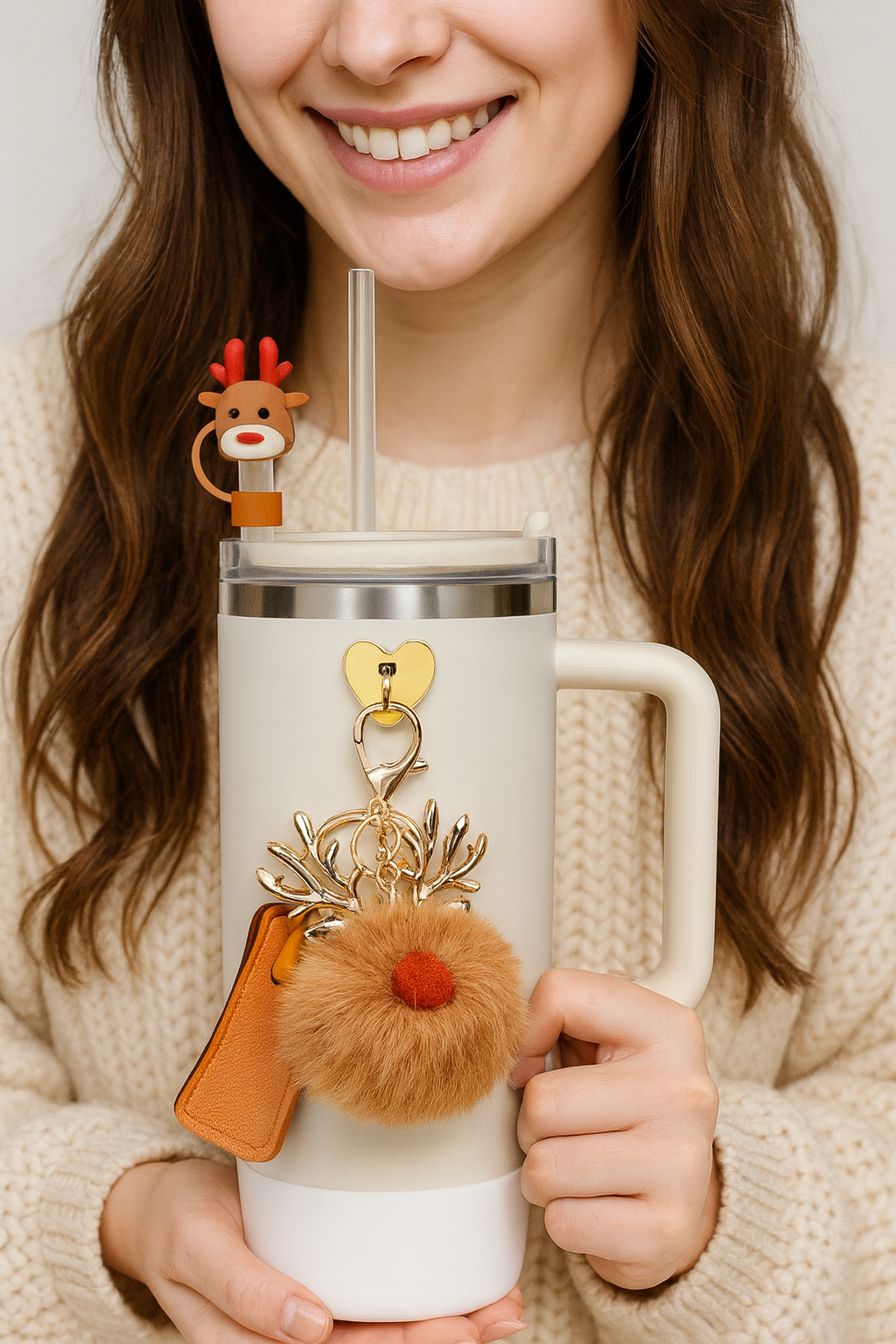 Christmas Tumbler Accessory Gift Set - 5 pcs