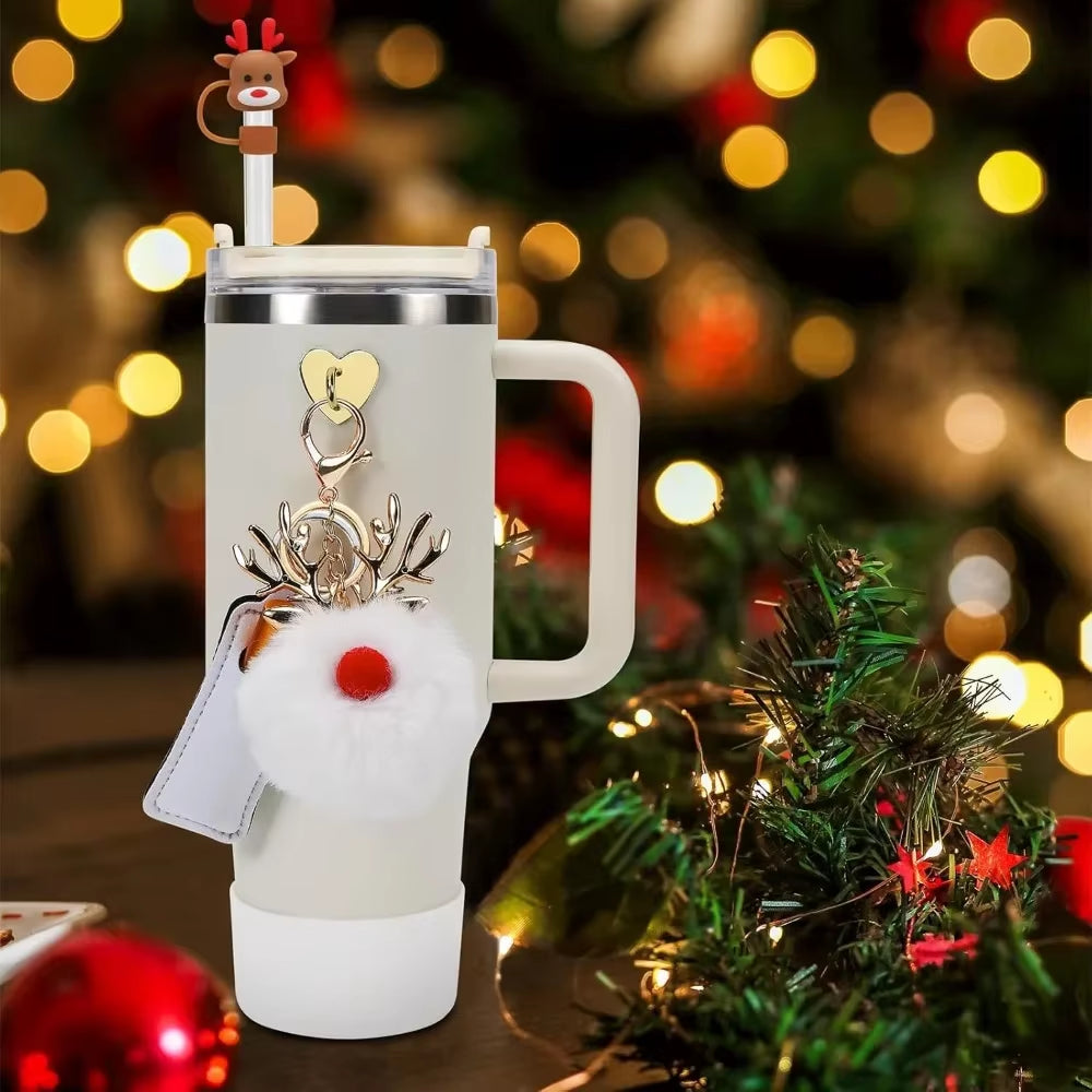 Christmas Tumbler Accessory Gift Set - 5 pcs